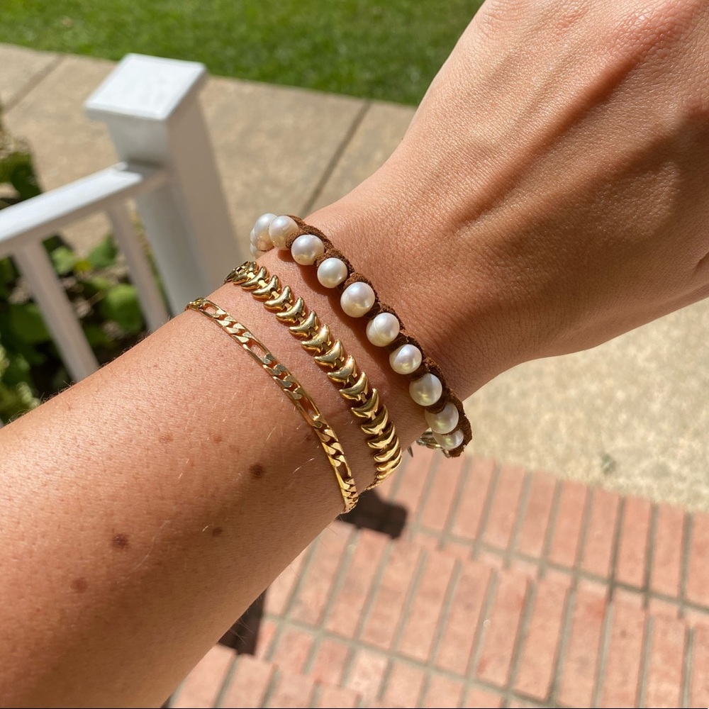 🟢AE freshwater pearl bracelet